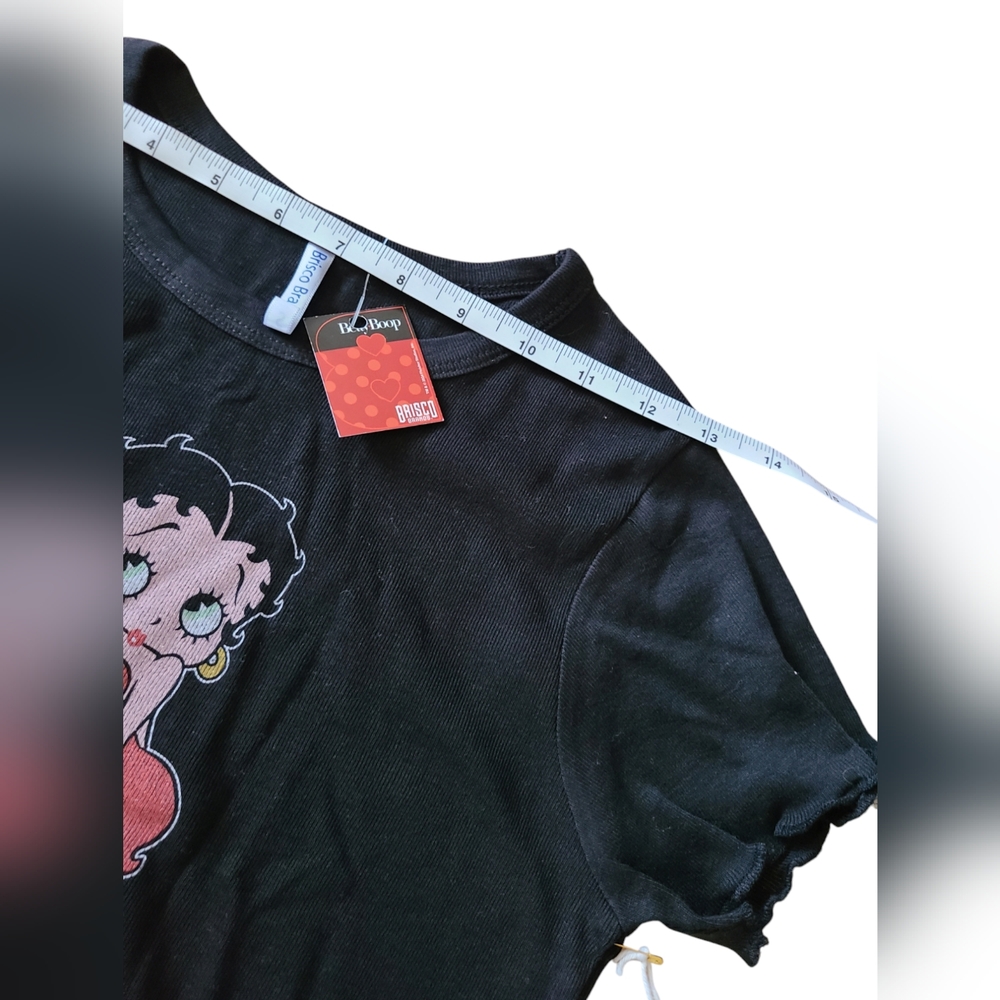 NWT | BRISCO BRANDS |  BETTY BOOP TOP |SIZE SMALL - Picture 4 of 13